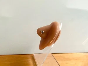 Third or Psychic Eye Nose Ring Clip On Non Piercing Jewelry Fashion Beautiful - Picture 1 of 4