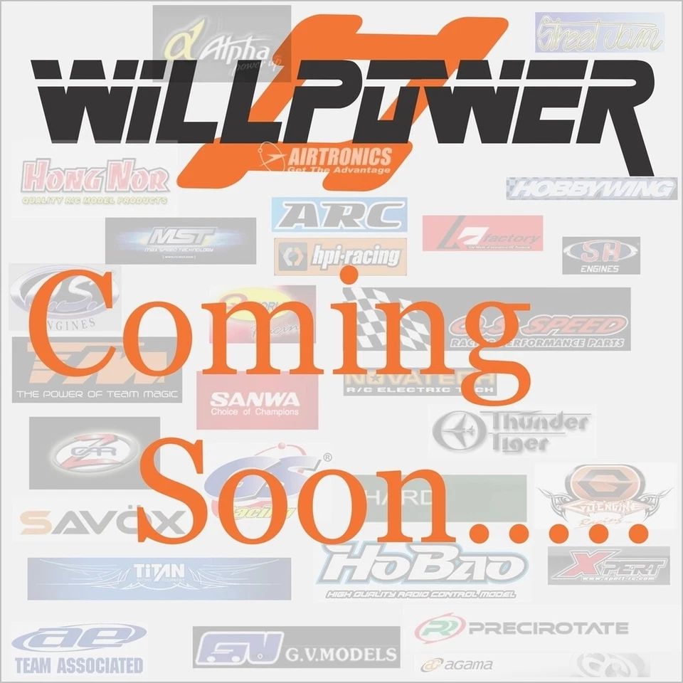 Front Upper Arm + Holder #379A (RC-WillPower) HongNor NEXX8 - Image 1 of 1