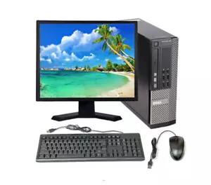 FCS WINDOWS 11 Computer Set Core i3 DELL HP Desktop 16GB RAM 500GB HDD 22" Bildschirm - Bild 1 von 6