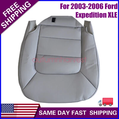 For 2003-06 Driver Bottom Replacement Seat Cover Ford Expedition Med Flint Gray - Image 1 of 4