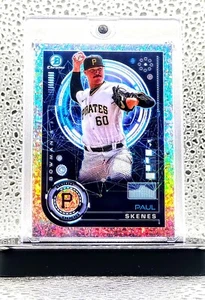 Paul Skenes RARE ROOKIE REFRACTOR INVESTMENT CARD PIRATES /150 SSP - Picture 1 of 2