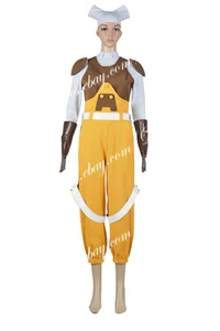 Star Wars Rebels Hera Syndulla Cosplay Costume Uniform Outfits Full Set - Picture 1 of 7