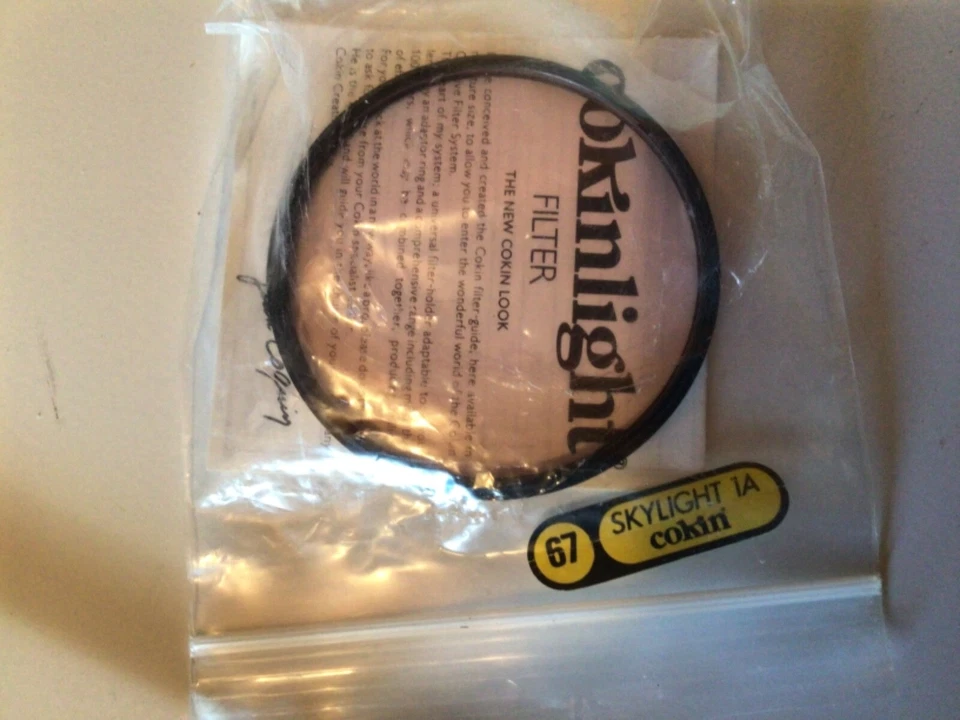 Genuine 67mm France Cokin Skylight 1A Lens Filter - Image 1 of 1