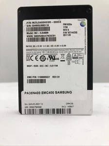 Samsung PM1635a 400 Go MZ-ILS400N 12 Gbit/s SSD SAS 2,5" EMC 118000299 - Photo 1/6