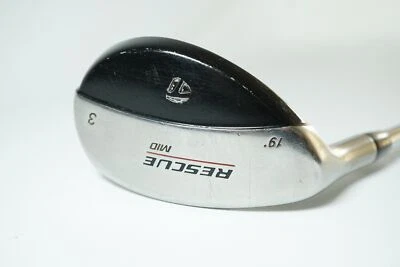 Taylormade Rescue Mid 3 Hybrid 19° / Regular Flex Steel Shaft / Left-Handed / Ne - Image 1 of 4