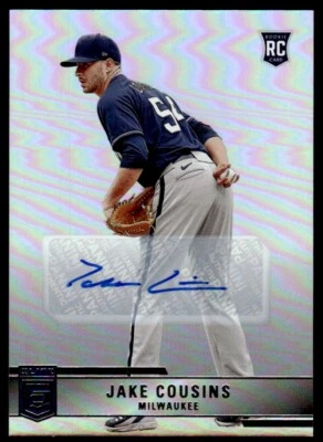 2022 PANINI ELITE BASEBALL ROOKIE AUTO JAKE COUSINS - Image 1 of 2
