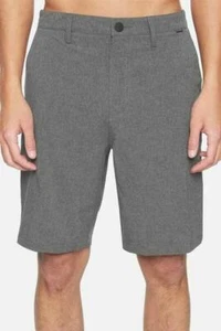 Hurley 291240 Men's 20" 4-Way Stretch Boardshorts Obsidian Size 44 9 - Picture 1 of 2