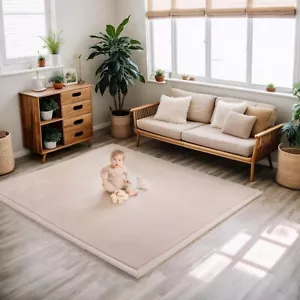Kids Baby Play Mat, 3cm Thick Tatami Muscle Mat for Baby, Memory Mellow Foam Pla - Picture 1 of 6