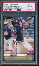 2019 Topps Now All Star Game Team Ronald Acuna Jr. PSA 10 #NL-3 National League