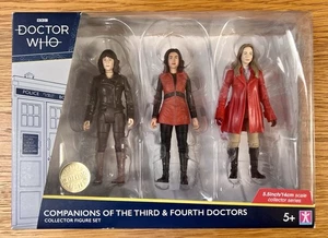 Doctor Who Companions of the Third and Fourth Doctors Limited Edition Figure Set - Picture 1 of 2