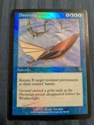 Distorting Wake, Foil, Invasion, Magic the Gathering MTG LP - Image 1 of 3