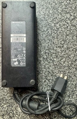 Official Xbox 360 S Slim Black Power Brick / PSU (Fully Working) FreePost - Image 1 of 4