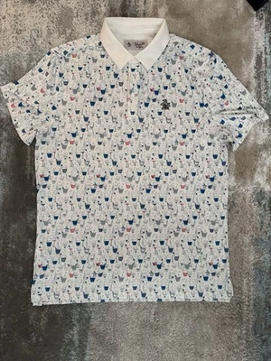 Penguin Sports Mens Short Sleeve Performance Polo Shirt Medium - Image 1 of 4