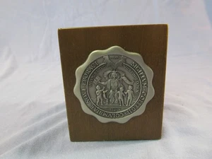 Columbia University Seal Holz Bleistift Stifthalter - Bild 1 von 2