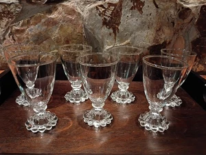 Vintage Anchor Hocking Berwick Boopie Wasserkelche, 7er Set, 50er Jahre - Bild 1 von 3