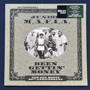 Junior Mafia Been Gettin Money 12” RSD 2025 Limited Green Vinyl New - Picture 1 of 4