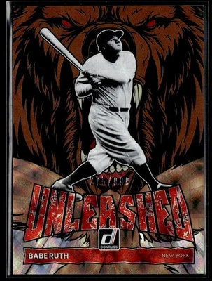 Donruss Unleashed Babe Ruth 2022/999 New York Yankees #UL-13 Foto 1 de 2