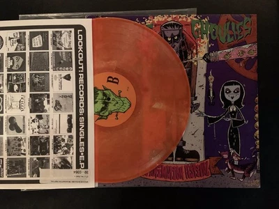 Groovie Ghoulies Re-Animation Festival clear orange vinyl LP lookout records - Image 1 of 3