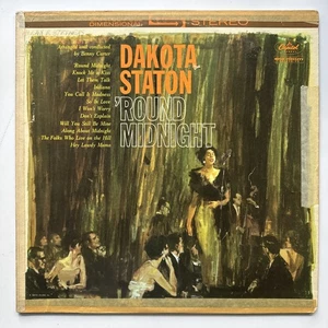 LP - Dakota Staton – 'Round Midnight Capitol Records – T-1597 -  1961 - Imagen 1 de 8