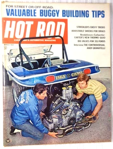 Hot Rod Magazine March 1969 Vol 22 No 3 Granatelli 351 Ford Trans-Am Firebird VG - Picture 1 of 4