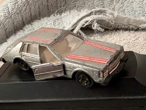 IMPECCABLE DESIGN MFG 1970'S CADILLAC SEVILLE HONG KONG SONIC SILVER RED STRIPES - Picture 1 of 24