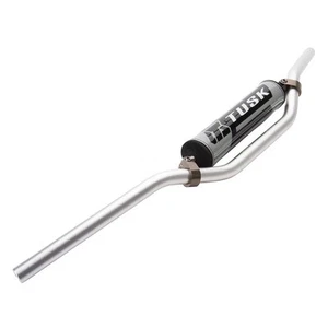 Tusk T-10 Aluminum 7/8" Handlebar YZ High Bend Silver For YAMAHA DT2 1972 - Picture 1 of 8