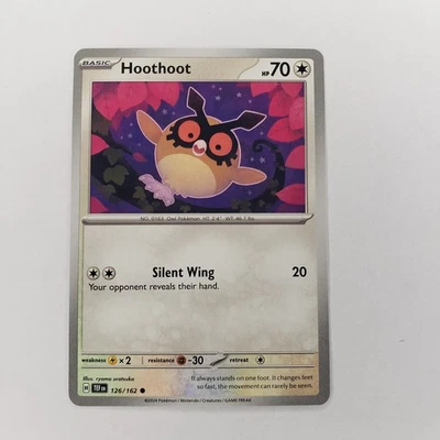 Hoothoot 126/162 Sv05: Temporal Forces Regular - Image 1 of 2