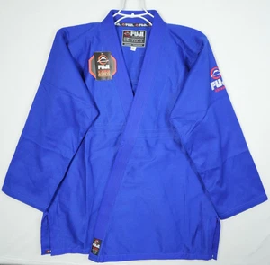 Fuji Gi & Gear A6 Blue Jiu Jitsu MMA Kimono Top Cotton BJJ Martial Arts Combat - Picture 1 of 9