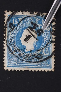 AUSTRIA LOMBARDY VENETIA ALV SC# 12 USED CV$260 CORNER FAULT - Picture 1 of 3