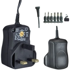 Eagle Multi-Voltage 600ma Regulated Switch Mode Power Supply UK Plug - Picture 1 of 2