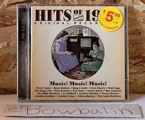 Various Artists : Hits of 1950s - Music! Music! Music! ( CD , 2002 ) 20 Hits NEW - Picture 1 of 3