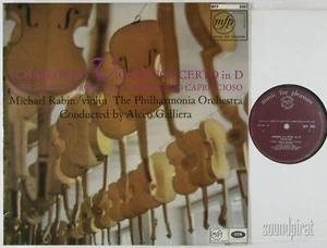MICHAEL RABIN TCHAIKOVSKY VIOLIN CONCERTO MFP UK ED.1 MFP 2002 EX-NM - Picture 1 of 4