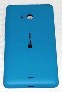 Original Microsoft Lumia 535 Cover Akkudeckel Akkufachdeckel Deckel cyan blau - Bild 1 von 1