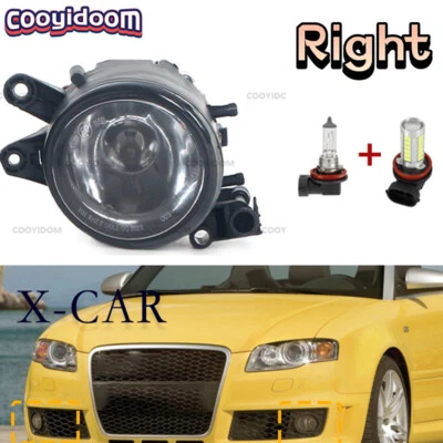 Right front Bumper LED Fog Light For Audi A4 B6 X-CAR 2001 2002 2003 2004 2005 - Imagem 1 de 4