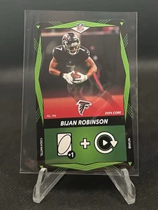 2024 Uno Elite Bijan Robinson #146 Green Base Atlanta Falcons - Picture 1 of 2