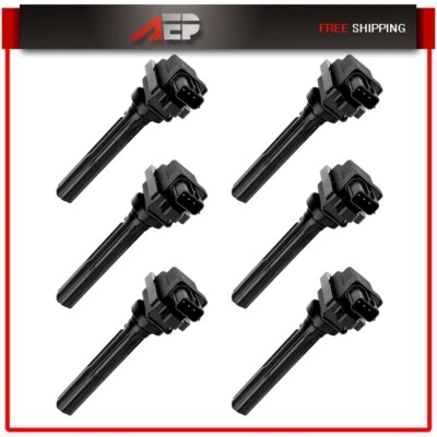 Bobinas de encendido 6 piezas para Chevrolet Tracker 2001-2004 Grand Vitara 1999-2005 2,5 L Foto 1 de 3