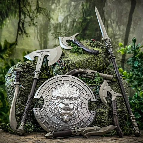 Animal Warriors of the Kingdom Primal Accessories - Iron Weapon Set Cover