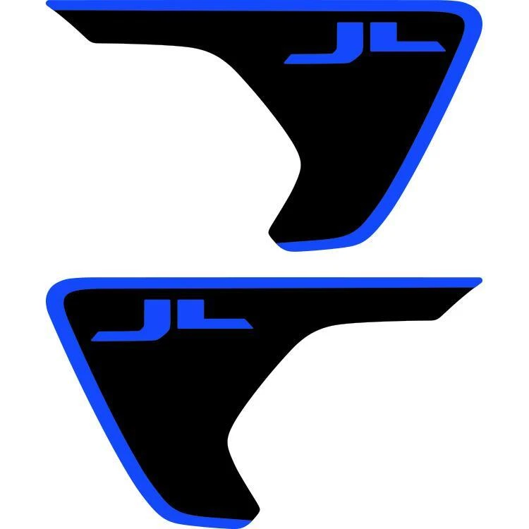 Se adapta a Jeep JL Wrangler JT 2018-2024 insertos de guardabarros JL (juego de 2) Foto 1 de 4