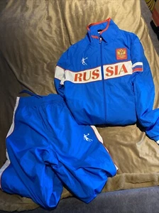 Russia Russland Handball Trikot Matchworn Trainingsanzug Qiaodan Gr. XL L - Bild 1 von 7