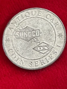 1960's Sunoco Antique Car Coin - 1920 Dupont Tourer Car Coin C-1 - Picture 1 of 7