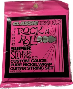 Ernie Ball Super Slinky Classic Rock n Roll Nickel Saiten für E-Gitarre 9-42 - Bild 1 von 2