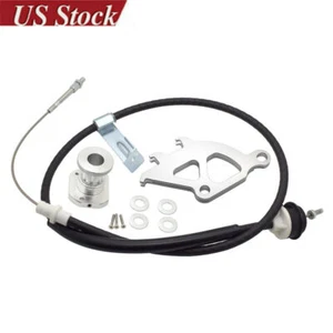 For 1996-2004 Ford Mustang V6 V8 Quadrant Clutch Cable and Firewall Adjuster Kit - Picture 1 of 13