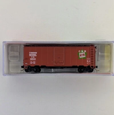 InterMountain 66801-14 N Scale Modified AAR 40' Box Car - Canadian National - Image 1 of 2