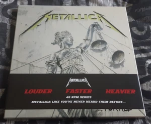 Metallica …And Justice For All - 4xLP Vinyl Record Boxset (45 RPM) 180gm - Picture 1 of 10