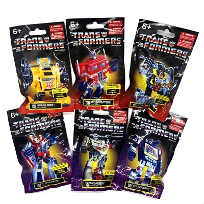 Hasbro Transformers Limited Edition Mini Figurine Complete Set 6 Prexio Limited - Image 1 of 4