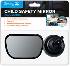 Simply BSM01 Adjustable Baby/Child Safety Car Mirror, 43 X 80 Mm, for Forward Fa