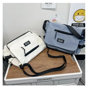 Nylon Polyester Crossbody Bag Waterproof Leisure Bandage Bag Student - Picture 1 of 9