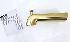 Kohler K-97089 Pitch Integrated Umsteller Wanne Auslauf Vibrant Brushed Modern Brass - Bild 1 von 6