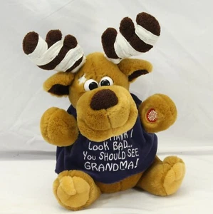 Dan Dee Singing Animated Reindeer Grandma Got Run Over By a Reindeer Christmas - Picture 1 of 8