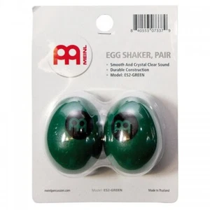 Meinl Plastic Egg Shakers Green (Pair) ES2-GREEN - Picture 1 of 2